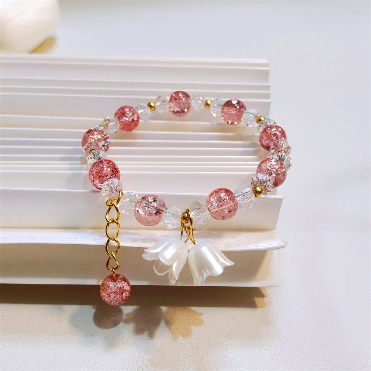 Lily Fresh Colorful Korean Style Hot Flower Bracelet