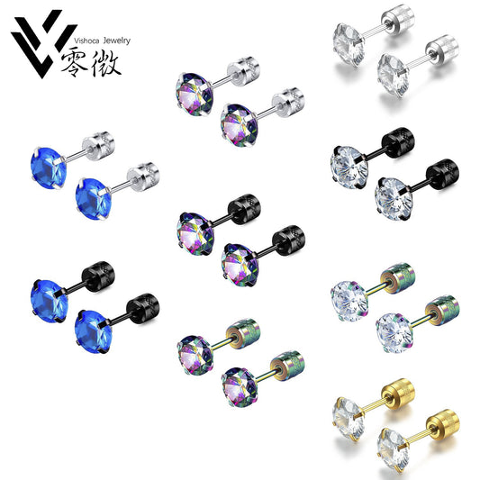 Zircon Ear High Sense Niche Bone Rings