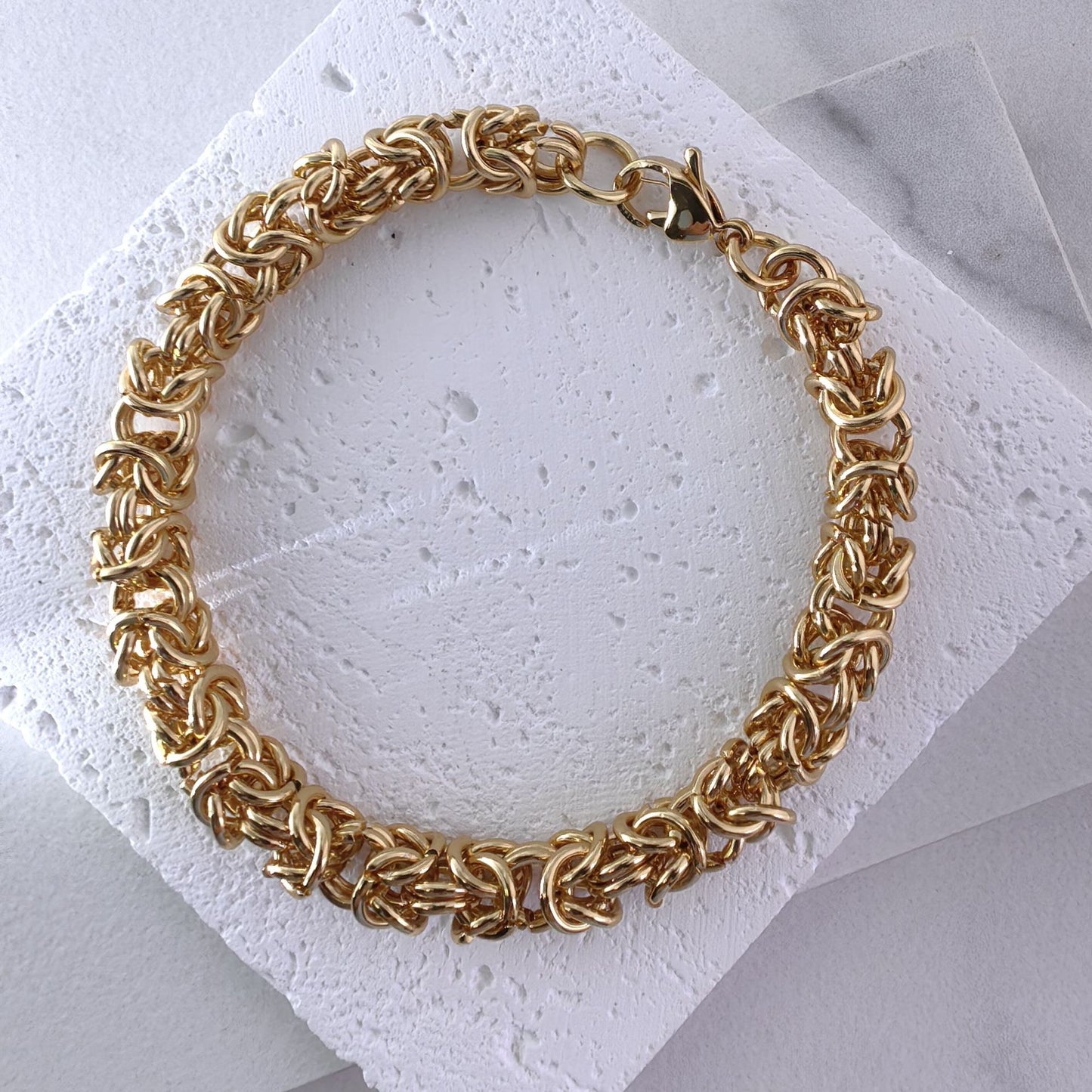Chain Fashion Atmospheric Woven Lantern Stainless Bracelets