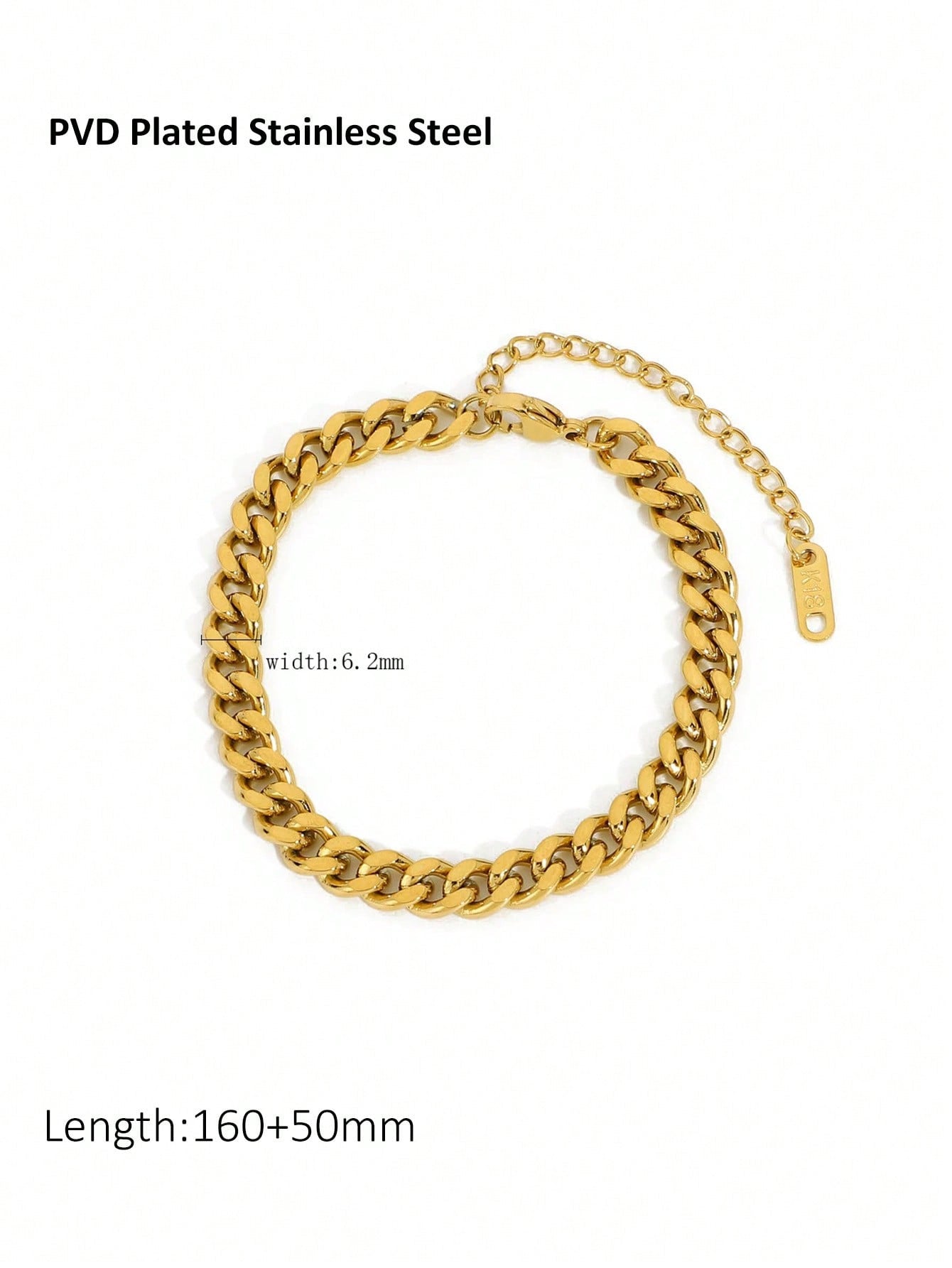 Chain Metal Rough Titanium Steel Female Clavicle Woven Snake Bones Bracelet