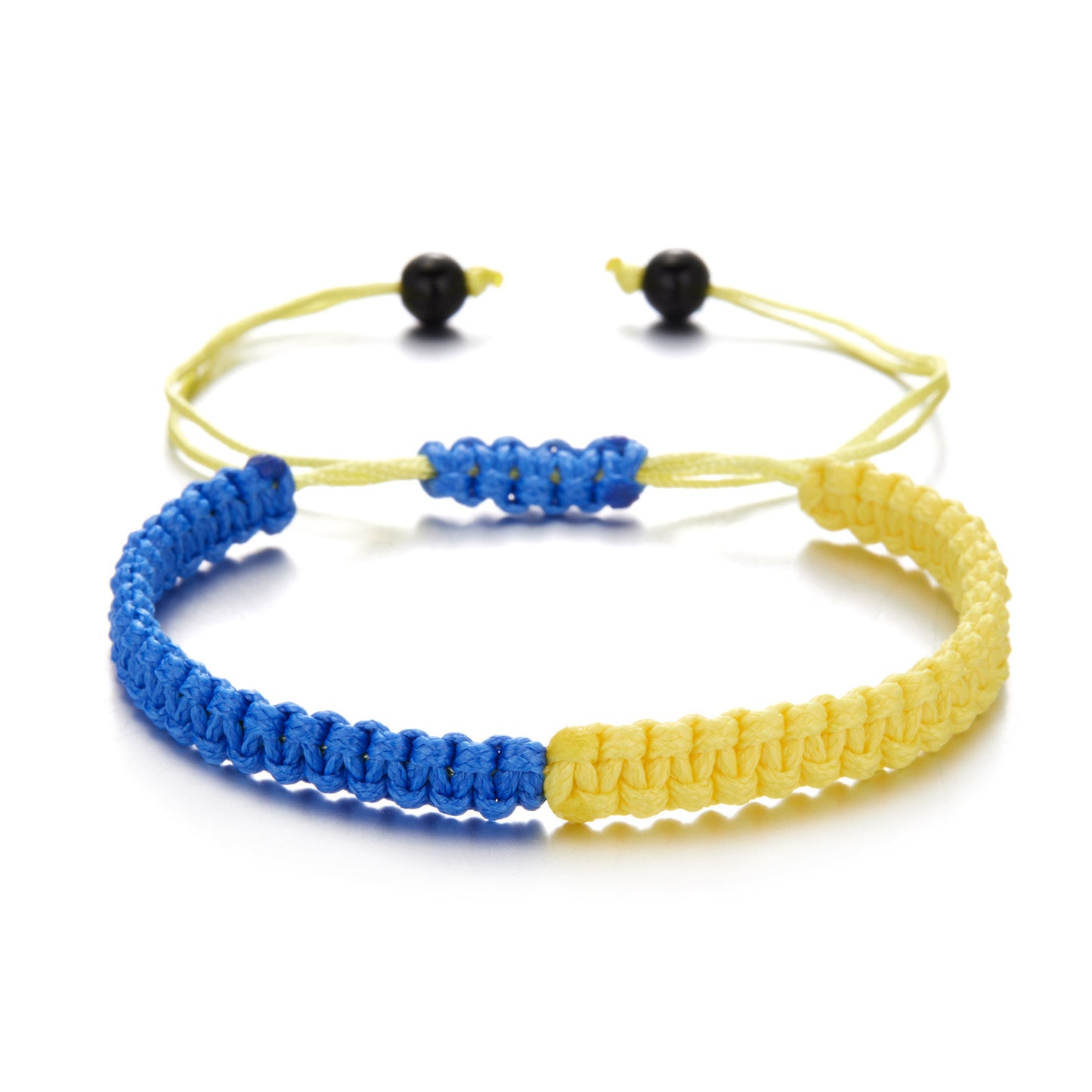 Fashion Ukraine Creative Beads Yellow Blue Bracelets