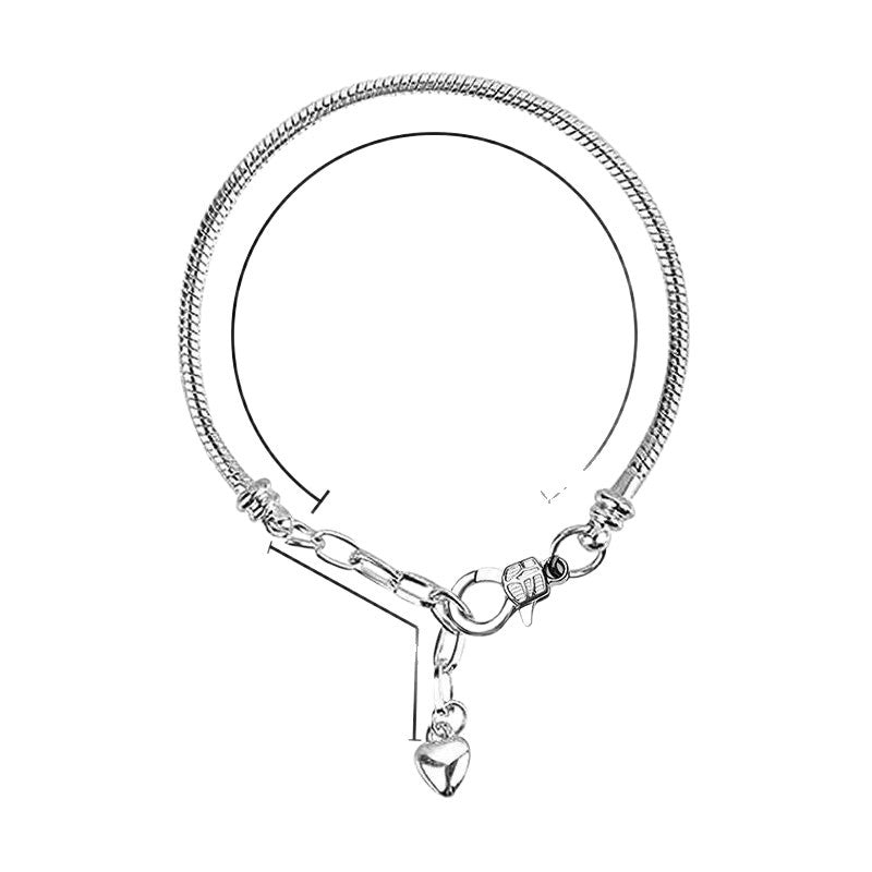 Luxury High-grade Square Refined Zircon Fashionable Simple Elegant Bracelets
