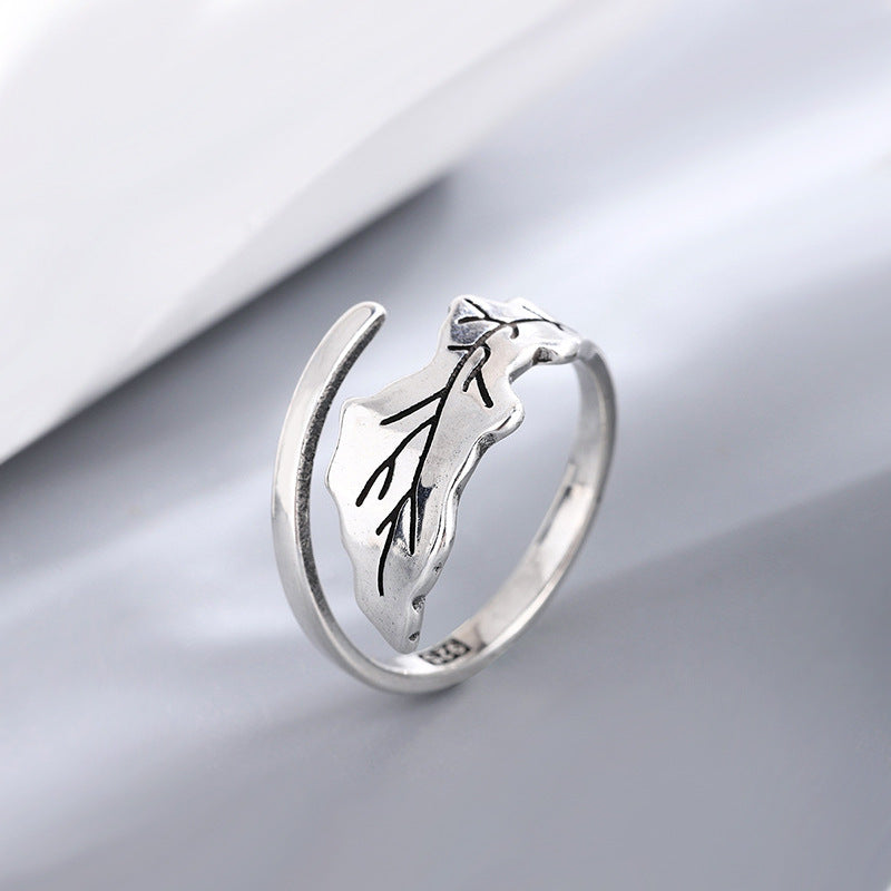 Women's Opening Fresh Temperament Branch Buds Index Ring