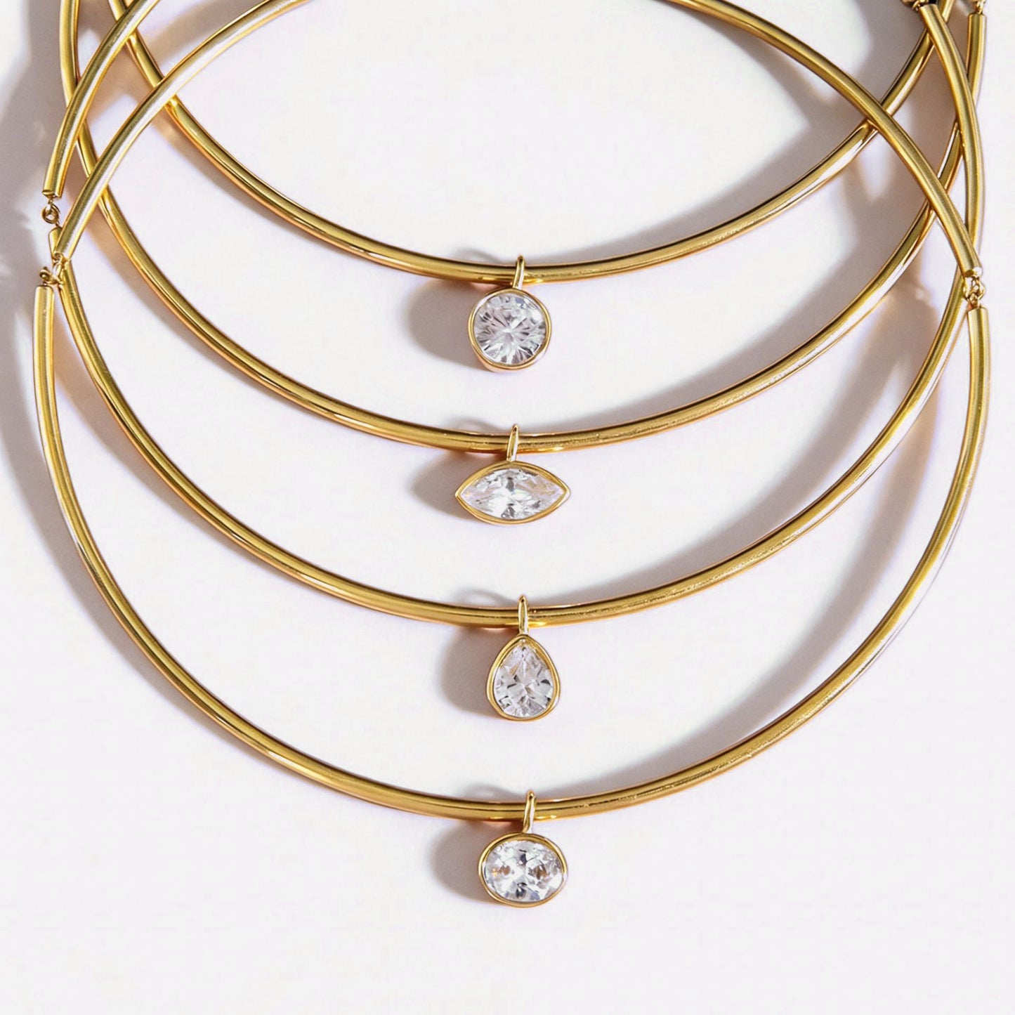 Diamond Choker Female Light Luxury Temperament Niche Fine Design Collar