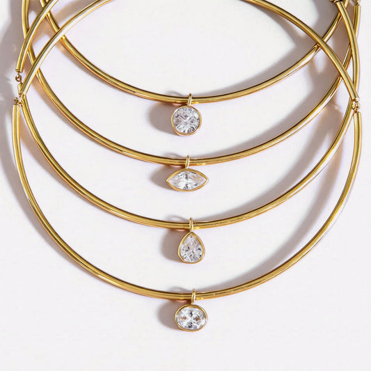 Diamond Choker Female Light Luxury Temperament Niche Fine Design Collar