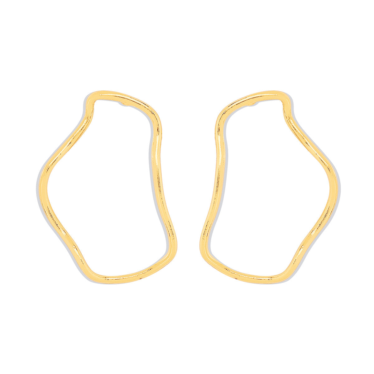 Retro Aloofness Style Geometric Irregular Fashion Earrings