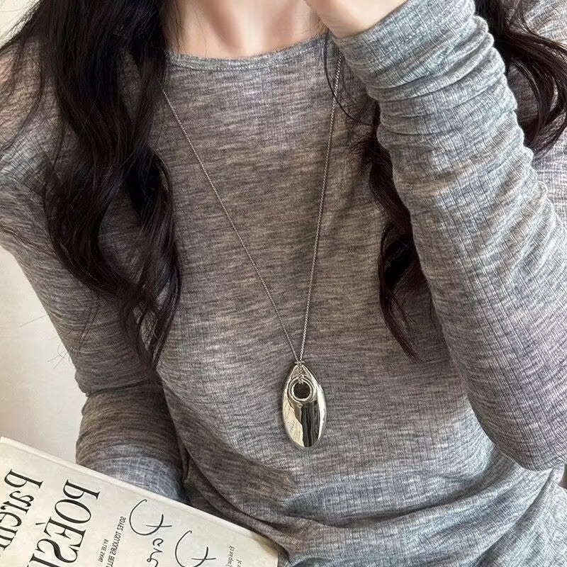 Women's Long For Niche Temperament Adjustable Accessory Necklaces