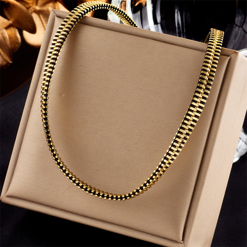 Women's Sun Cross Stainless Steel Fashion Personality Design Necklace