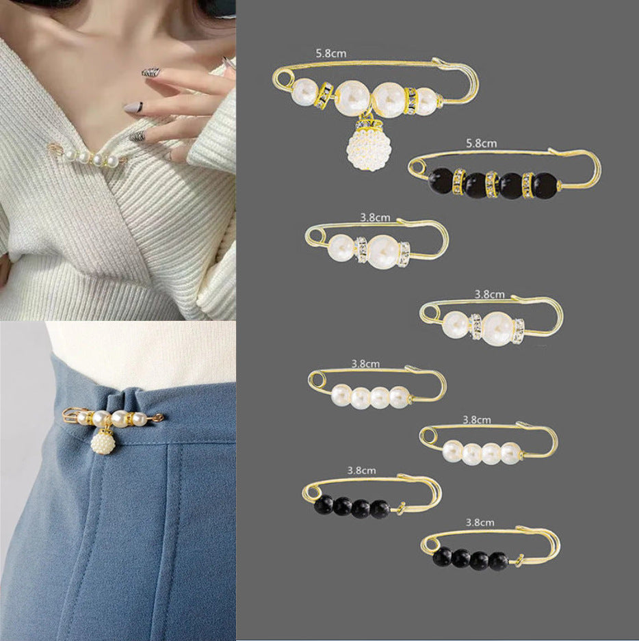 Fixed Clothes Clip Slimming Artifact Brooch Brooches