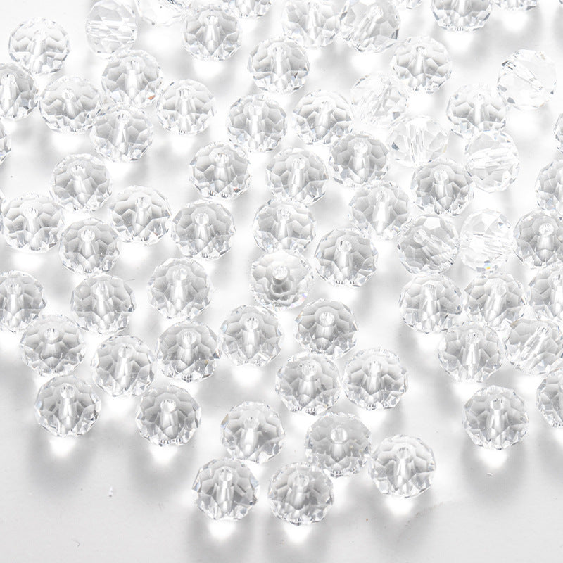 Electroplating Aurora Magic Color Glass Crystal Beads Scattered Jewelry Accessories