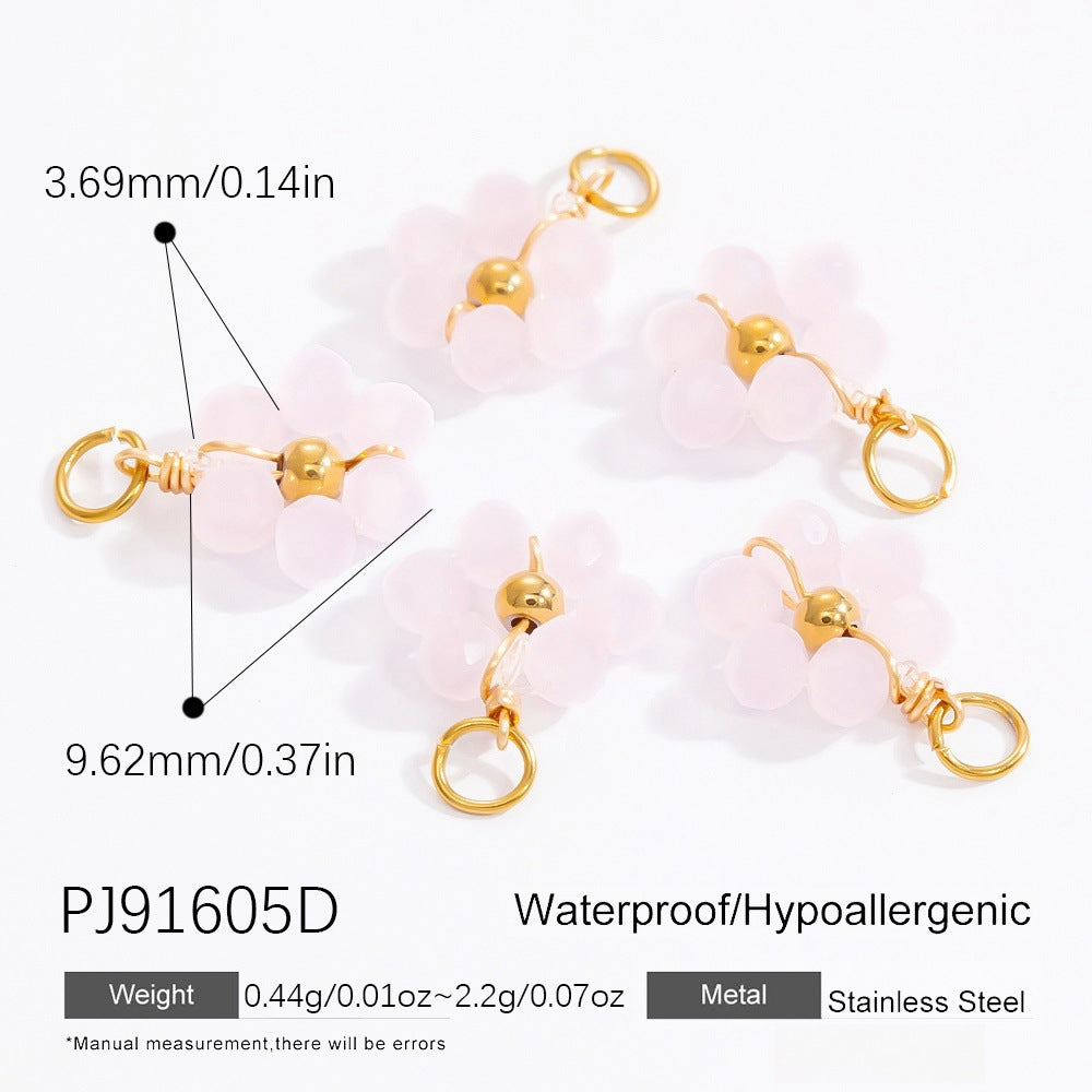 Classy Stylish Stainless Steel Gold-plated Design Jewelry Accessories