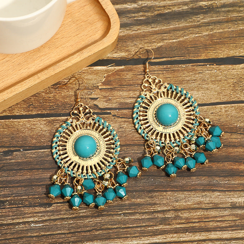 Ethnic Style Travel Holiday Vintage Handmade Earrings