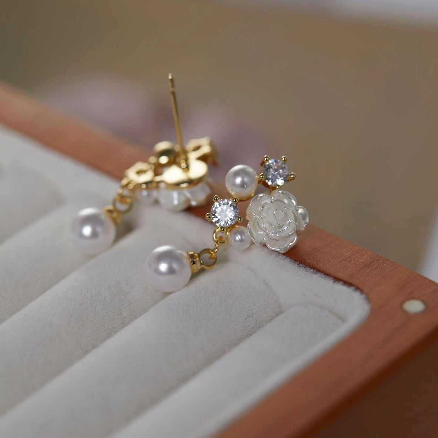 Zircon Ear Clip Small Eardrops Fashion Earrings