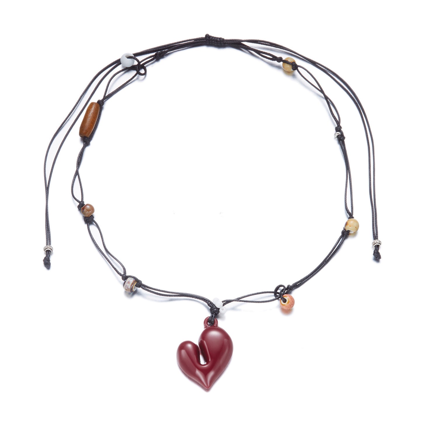 Irregular Fashion Design Sense Long Love Necklaces