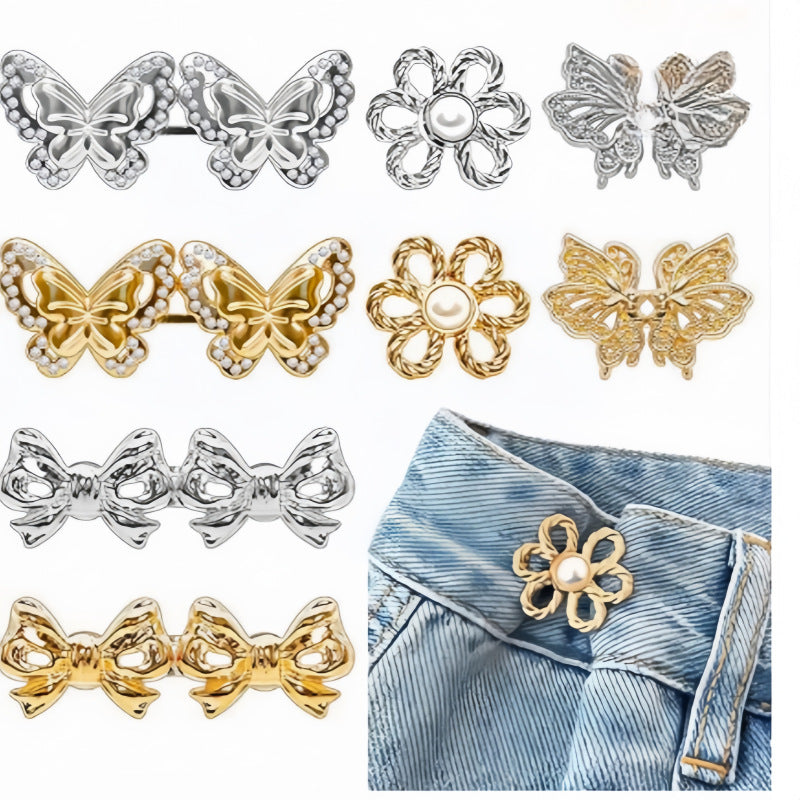 Women's Of Trousers Pin Artifact Fixed Clothes Buckle Brooches