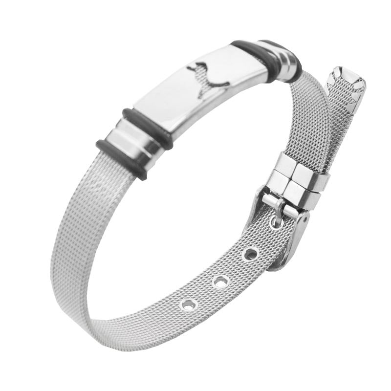 Small Commodity Stainless Steel Strap Niche High-grade Titanium Bracelets