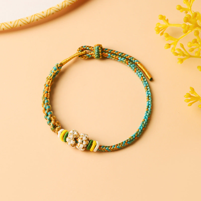 Strap Tassel Hand-woven Colorful Braided Rope Bracelets