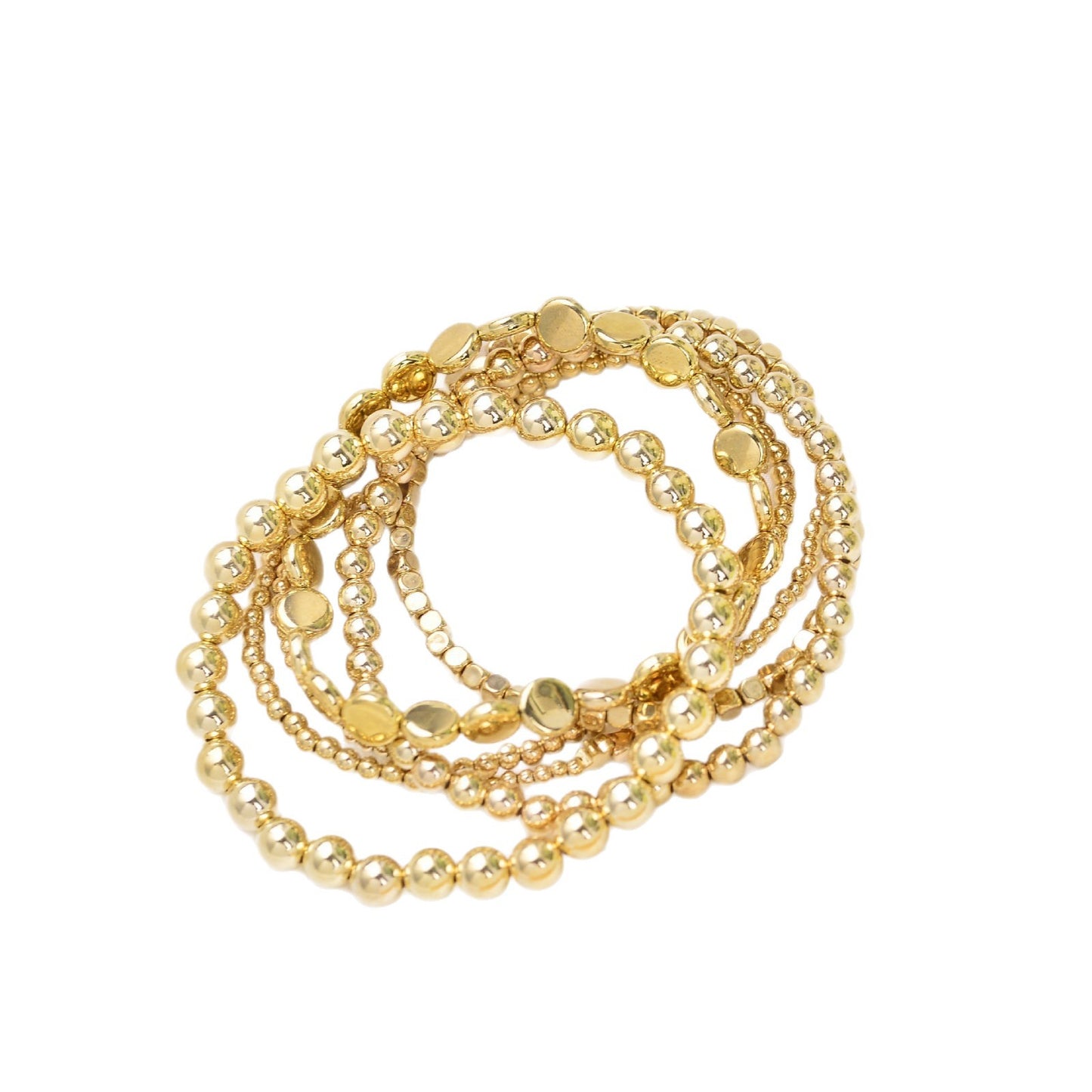 Bohemian Beaded Stretch Round Simple Hand Bracelets
