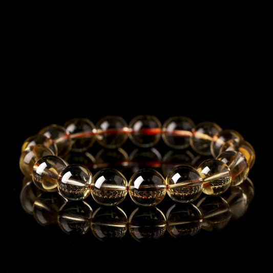 Yao Collection Grade Natural Net Body Brazil Citrine Bracelet