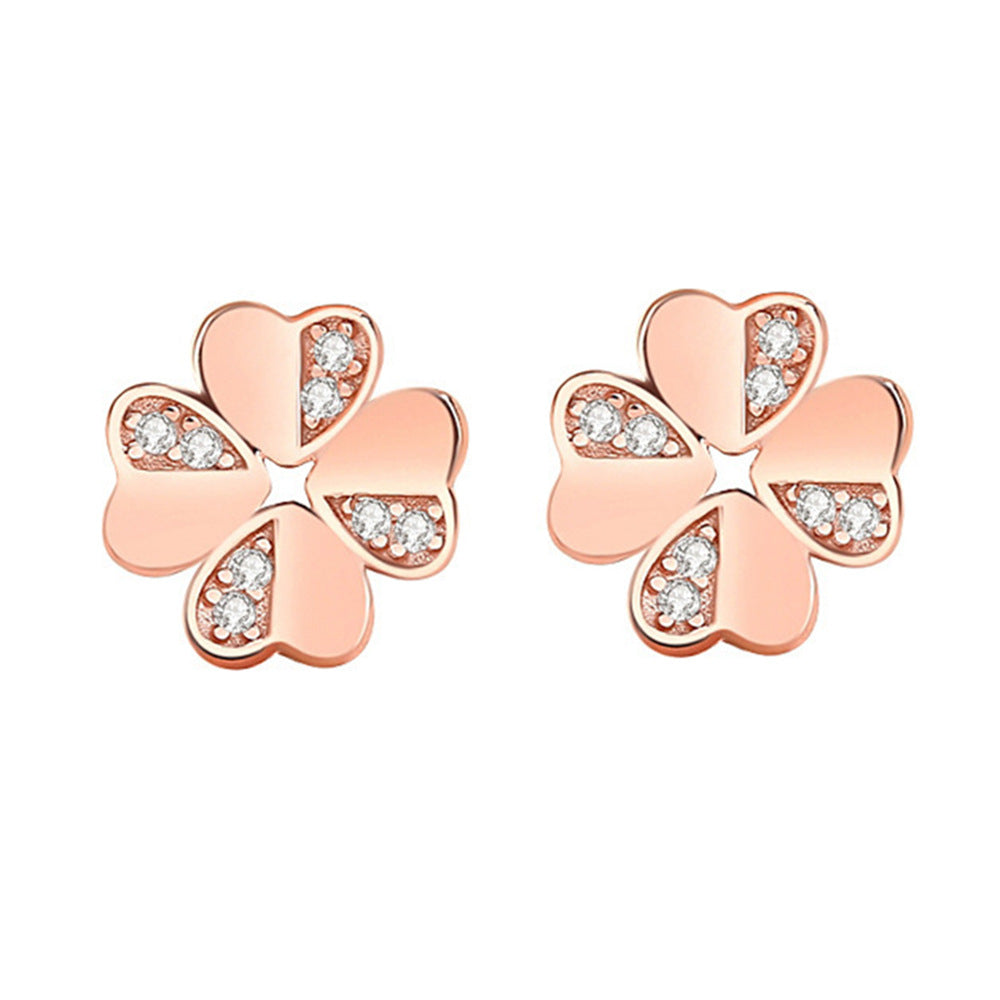 Women's Simple Graceful Ear Design Unique Plant Earrings