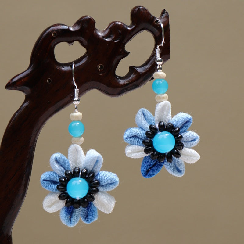 Yunnan National Style Travel Gift Dali Earrings