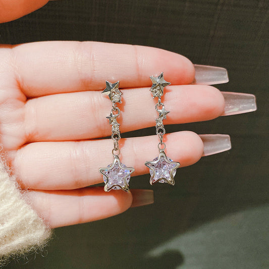 Women's Star Ear Light Luxury Fashion Sweet Cool Earrings