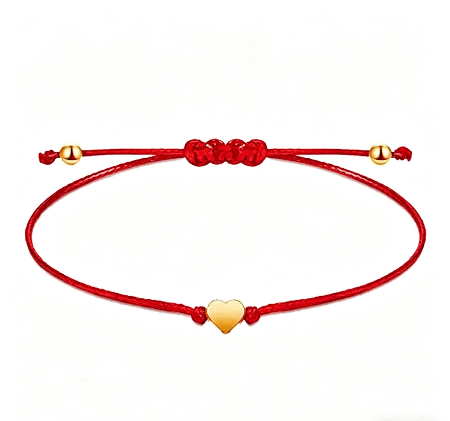 Woven Red Rope Couple Girlfriends Gift Bracelet