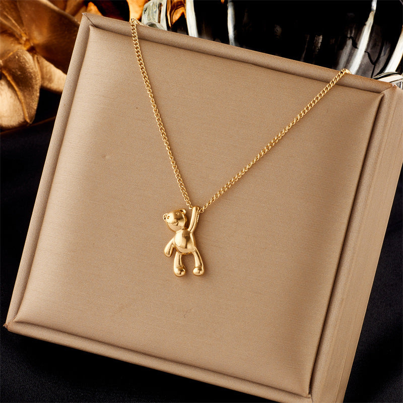 Women's Sun Cross Stainless Steel Fashion Personality Design Necklace