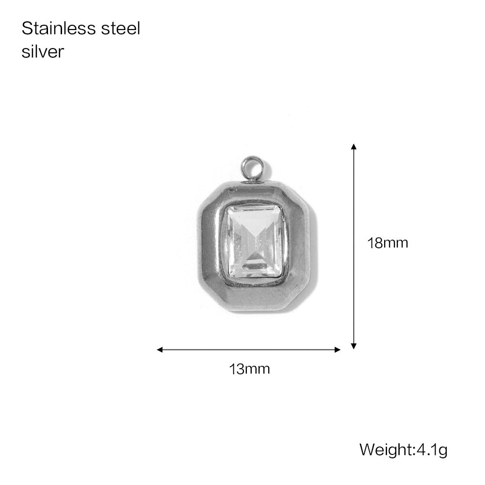 Versatile Women's Stainless Steel Gold-plated Bow Jewelry Accessories