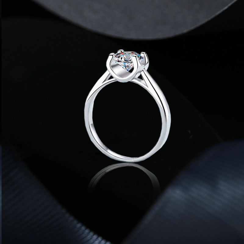 Women's Bull Head Karat Diamond Affordable Luxury Rings