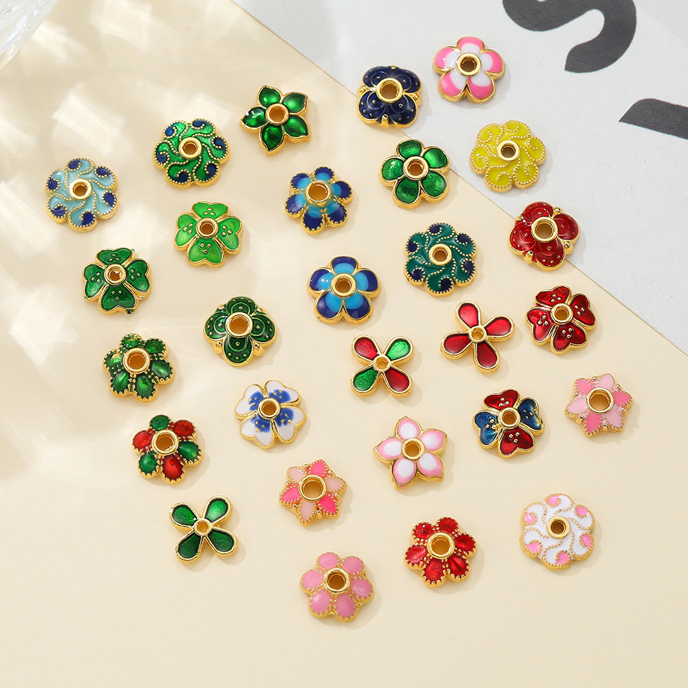 Elegant Trendy Bead Dripping Oil Cushion Jewelry Accessories