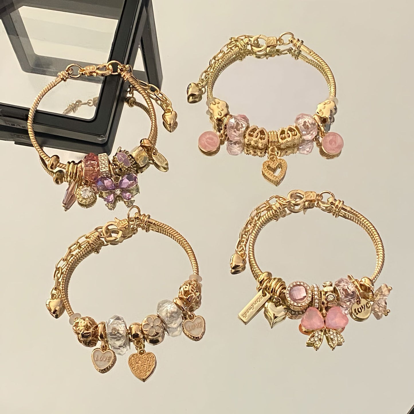 Korean Style Fashion Alloy Beautiful Butterfly Bracelets