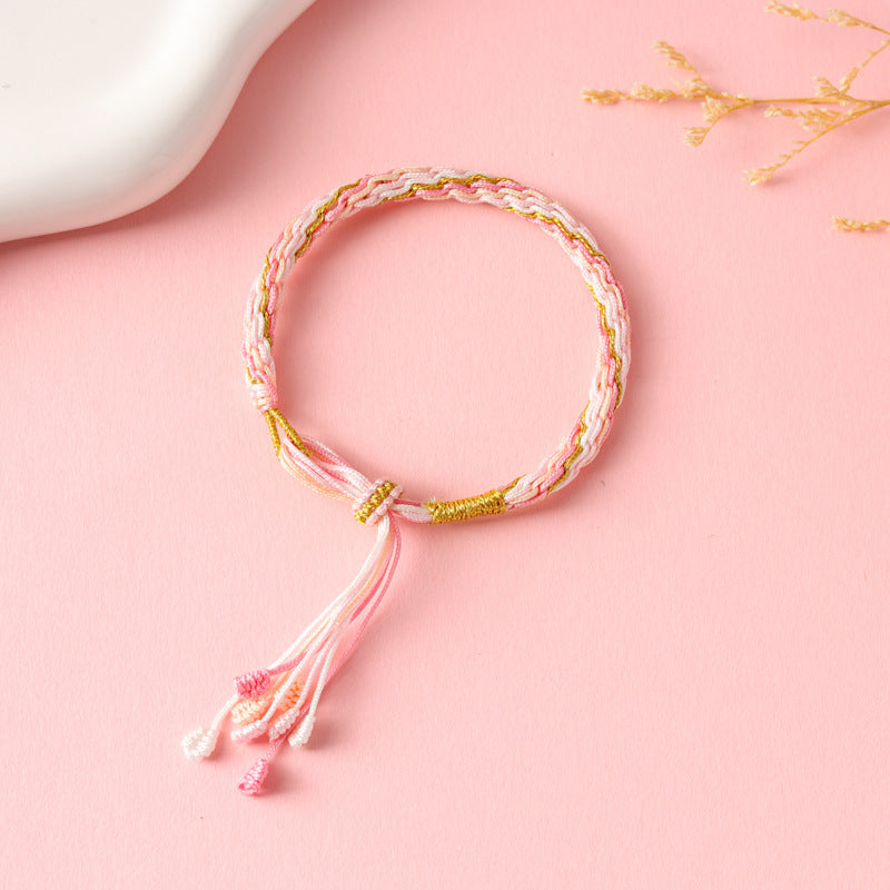 Children's Hundred Dragon Boat Festival Colorful Braided Rope Batches Of Goods Bracelets