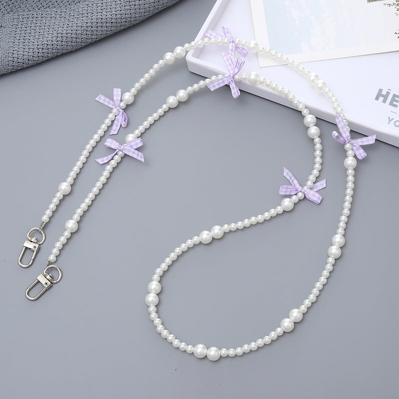 Phone Case Lanyard Handmade Beaded Bag Hanging Ornaments