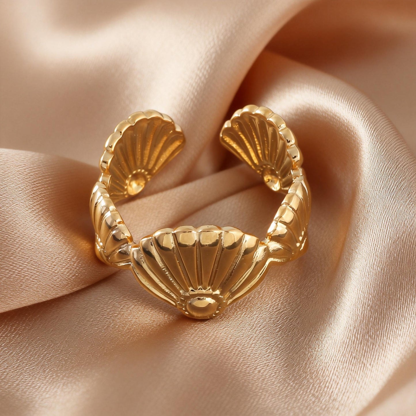 Steel Open-end Niche High-grade Fashion Trend Affordable Luxury Style Ring