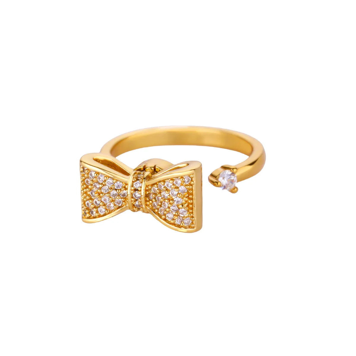 Women's Simple Rotatable Sunflower Decompression Open Rings