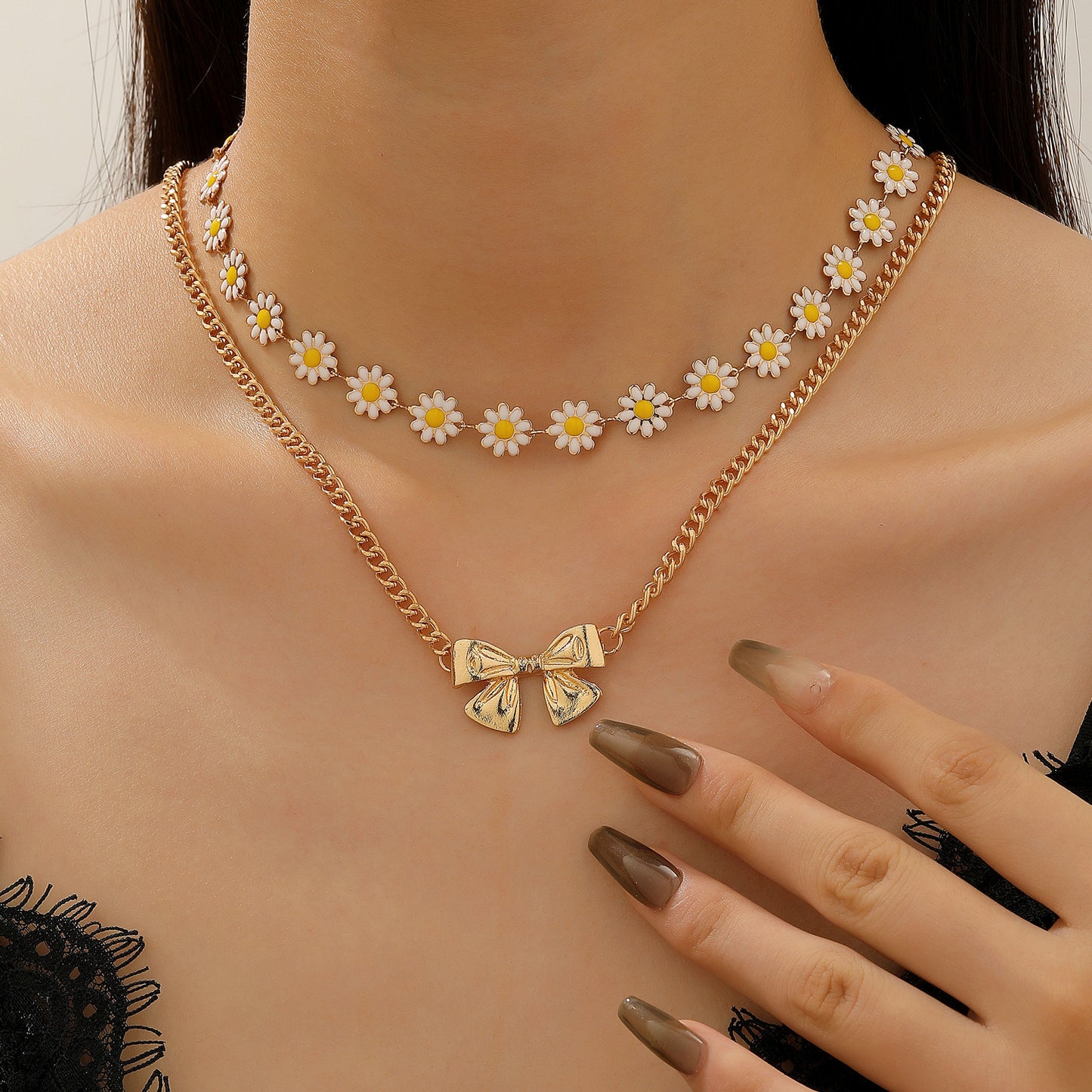 Women's Bones Chain Affordable Luxury Fashion Elegant High-grade Necklaces