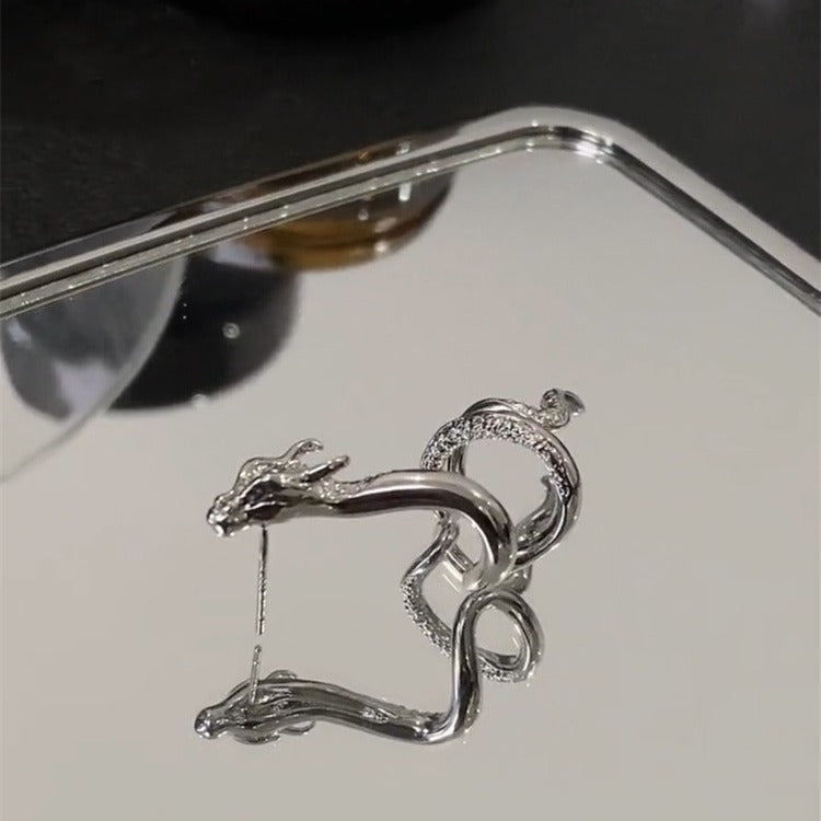 Temperamental Twisted Metallic For Retro Easy Earrings