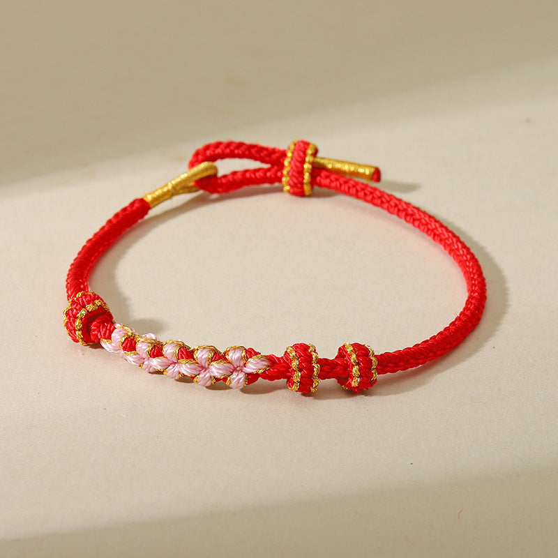 Festival Beads Threading Wear Gold Lucky Bracelets