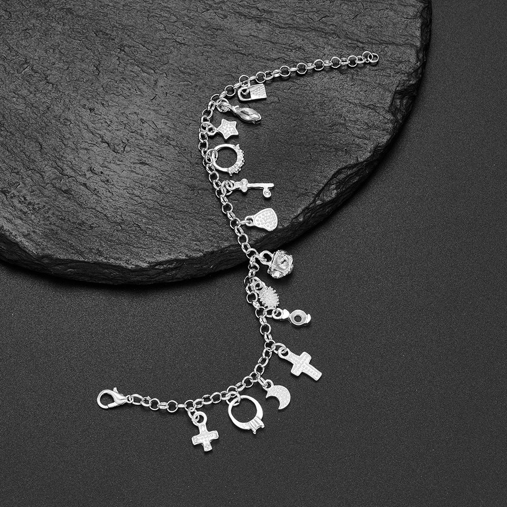 Unique Trendy Slouchy Graceful Fashion Thirteen Bracelet