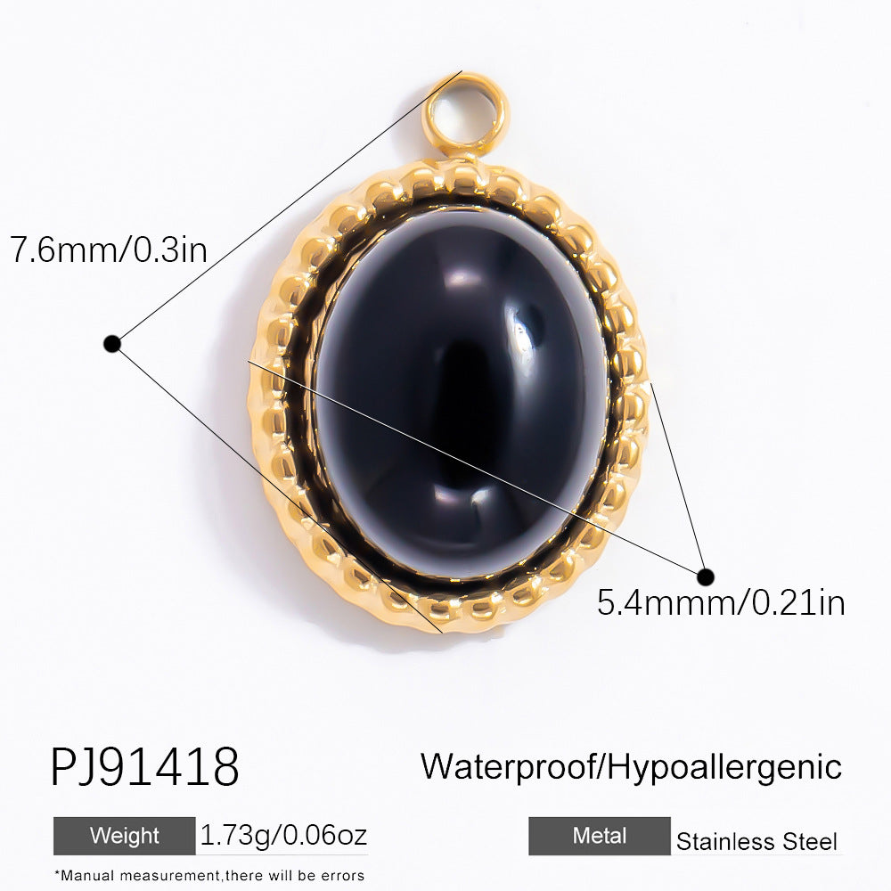 Classy Stylish Stainless Steel Gold-plated Design Jewelry Accessories