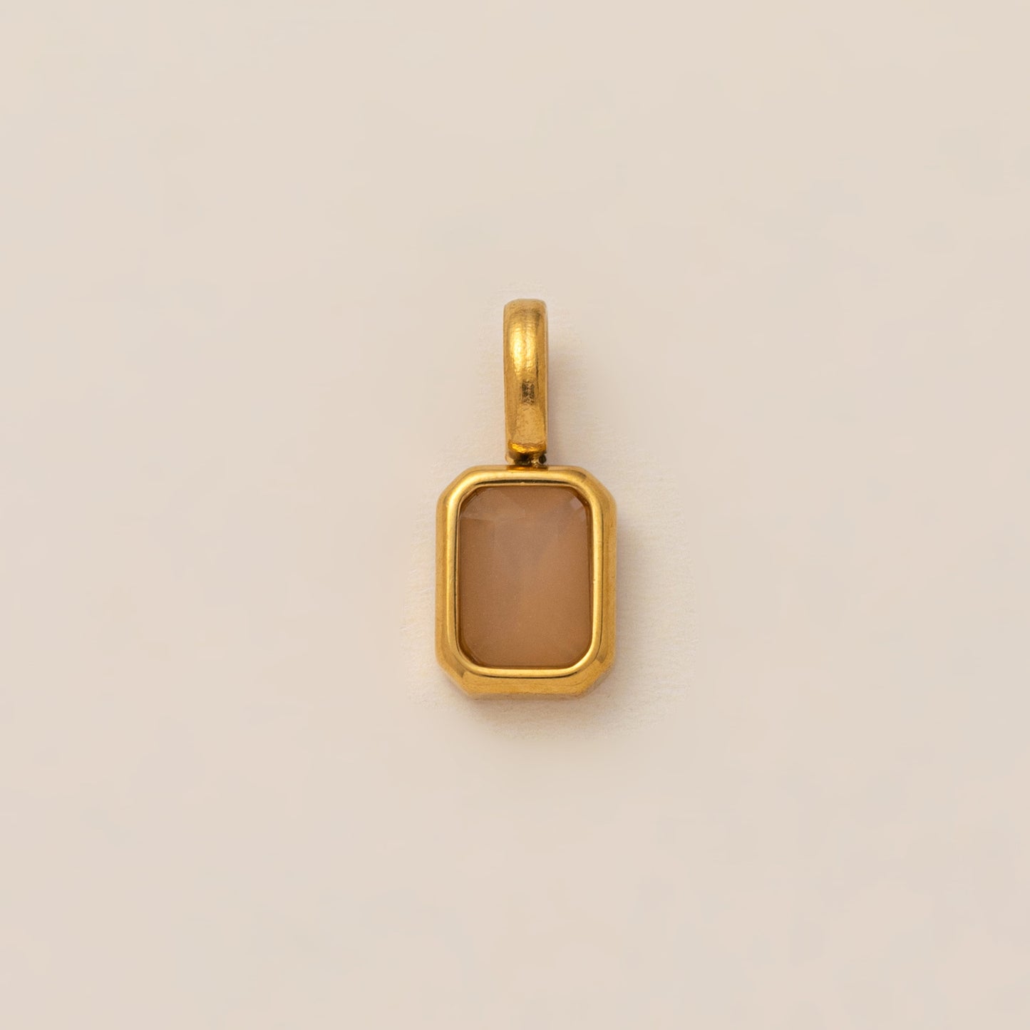 Birthstone Parts Female Twee Square Zircon Necklaces