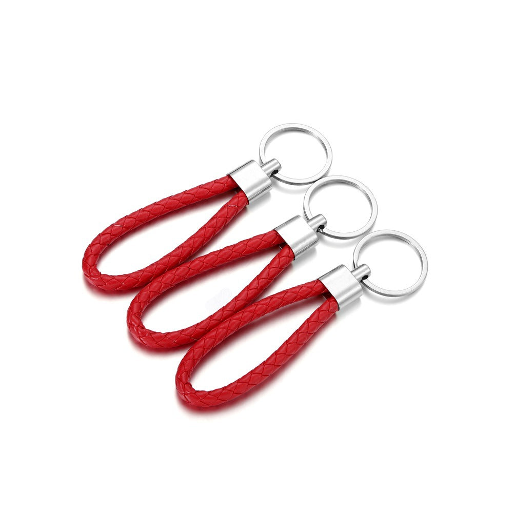 Color Creative Weaving Leather Rope Car Jewelry Accessories