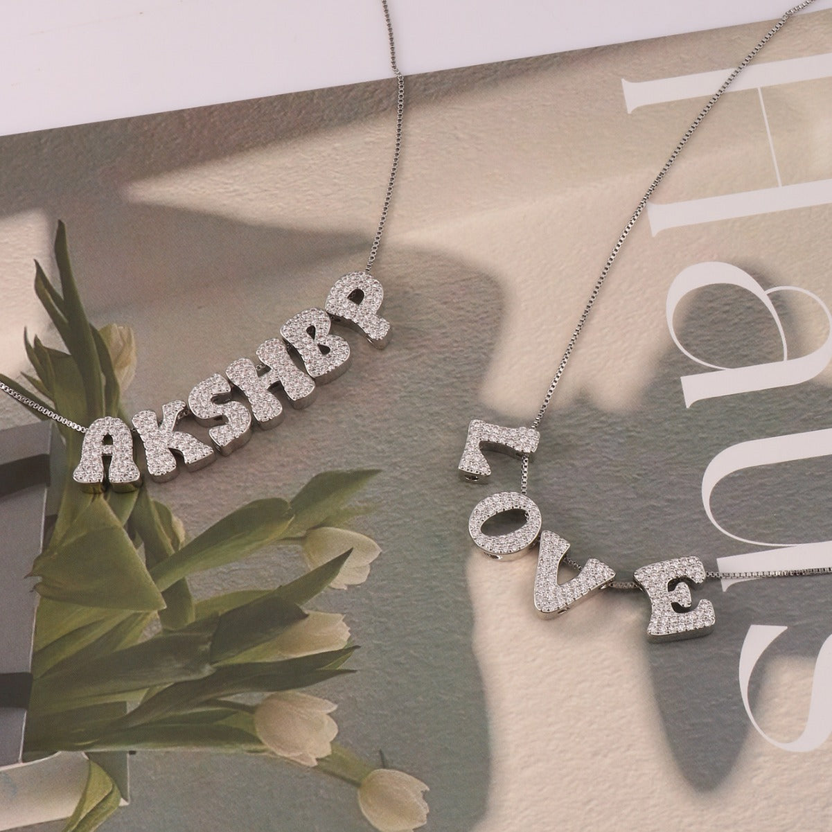 Beautiful Versatile Presale Fashion English Letter Pendants