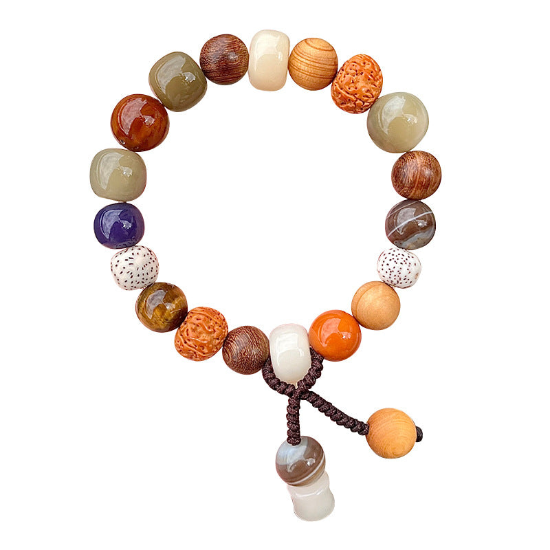 Women's & Men's Seeds Bodhi Couple Crafts Hand Toy Prayer Bracelet