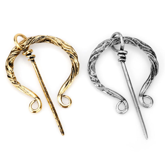 Viking Series Brooch Clasp Cloak Buckle Brooches