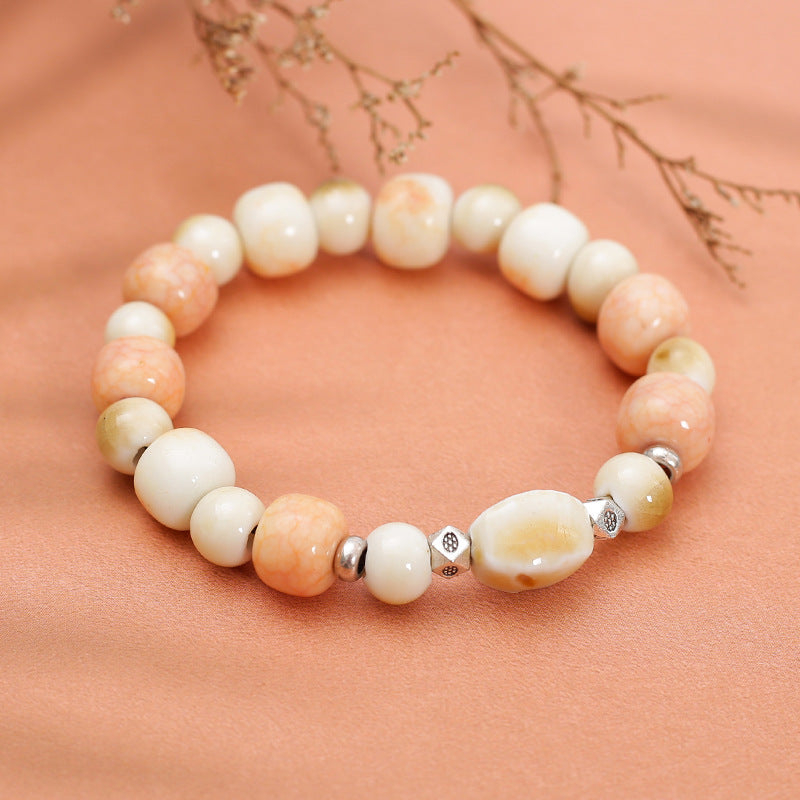 Stall Handmade Ceramic Pure Desire Wind Bracelet