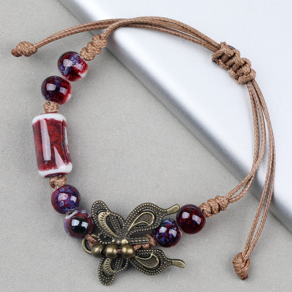 Ceramic Chinese Retro Ethnic Style Mori Bracelet