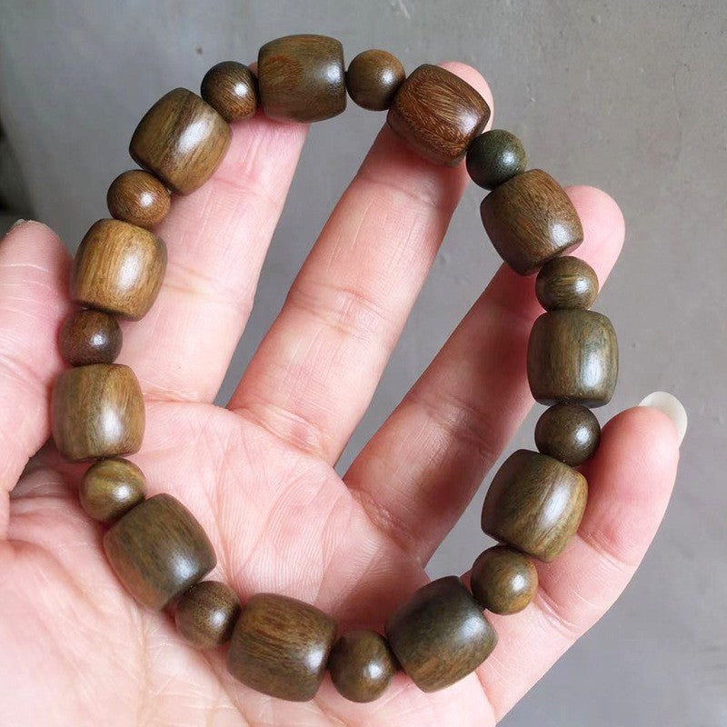 Women's & Men's Green Sandalwood Bead Rosary Specifications Bracelets