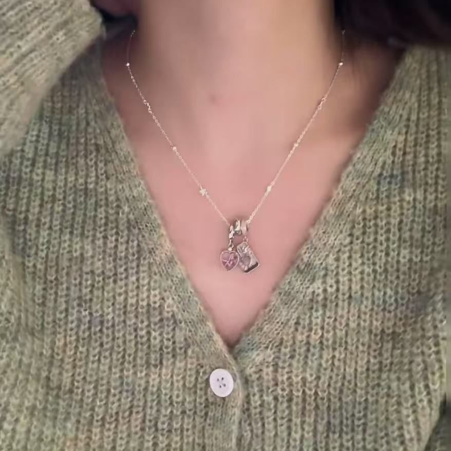 Love Tarot Fashion Niche Clavicle Chain Necklaces